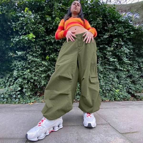 Casual Baggy Wide Leg Sweatpants - Image 2