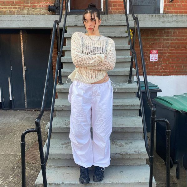 Casual Baggy Wide Leg Sweatpants - Image 5