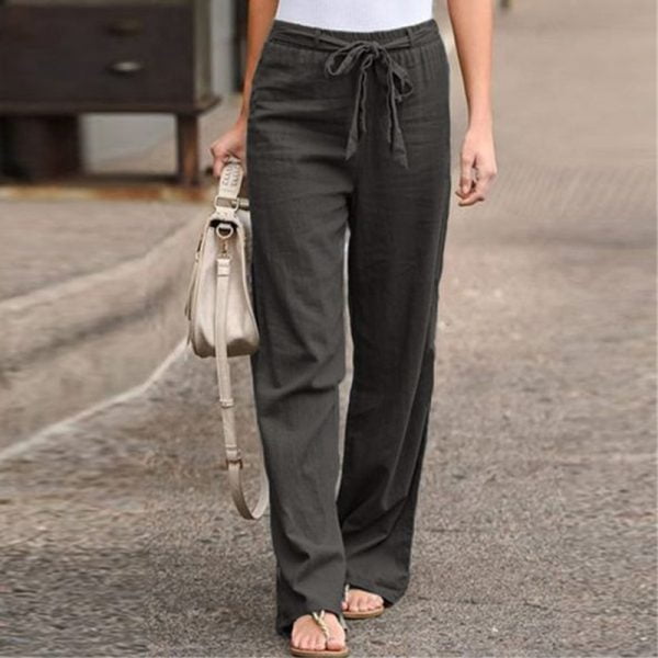 Cotton Linen Pants - Image 3