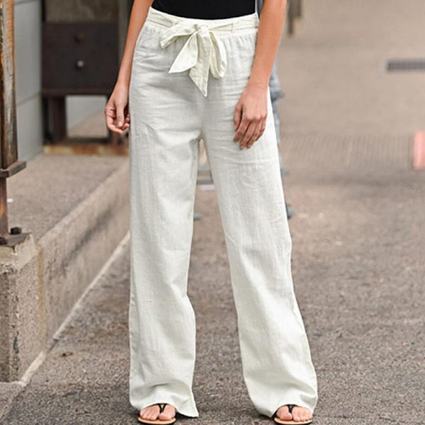 Cotton Linen Pants - Image 5