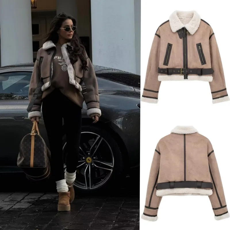 25AW New synthetic sheepskin Coat