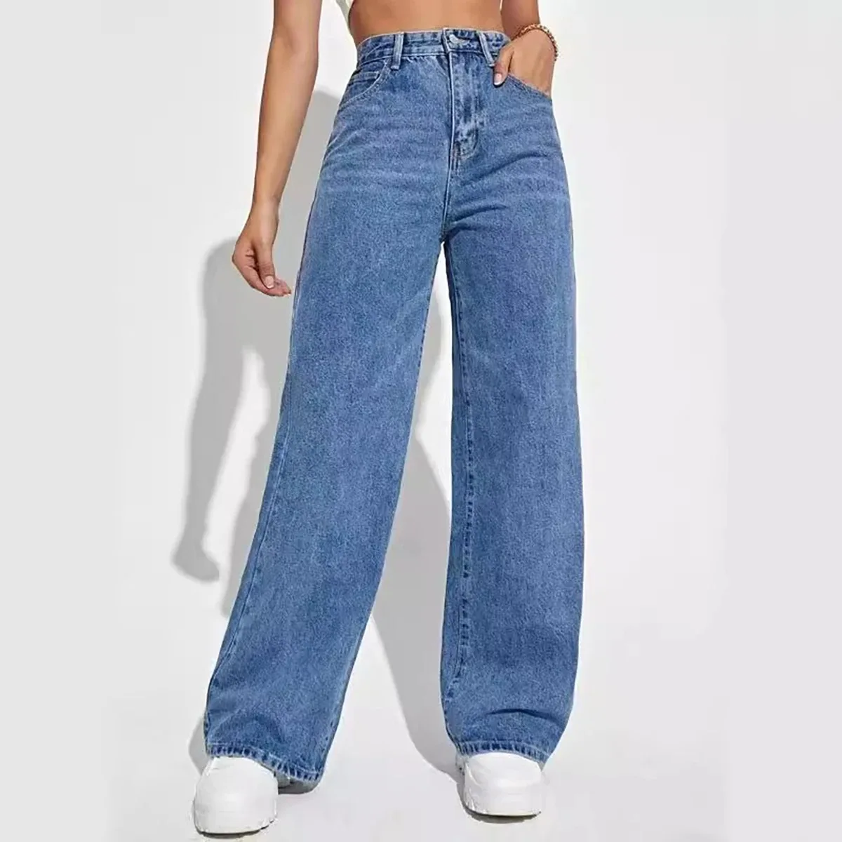 25AW High street baggy straight pants