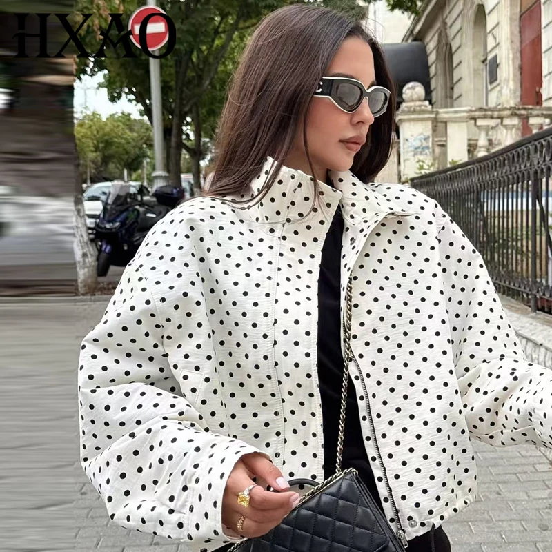 25AW Polka Dot Bomber Jacket