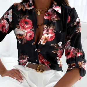 Spring and Autumn Temperament Shirt